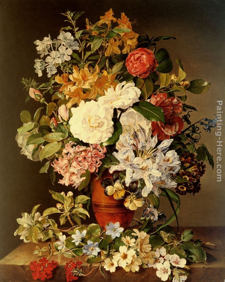 Pauline Koudelka-Schmerling Stilleben Mit Blumen